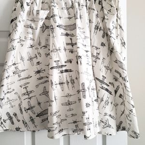 Modcloth Airplane Skirt